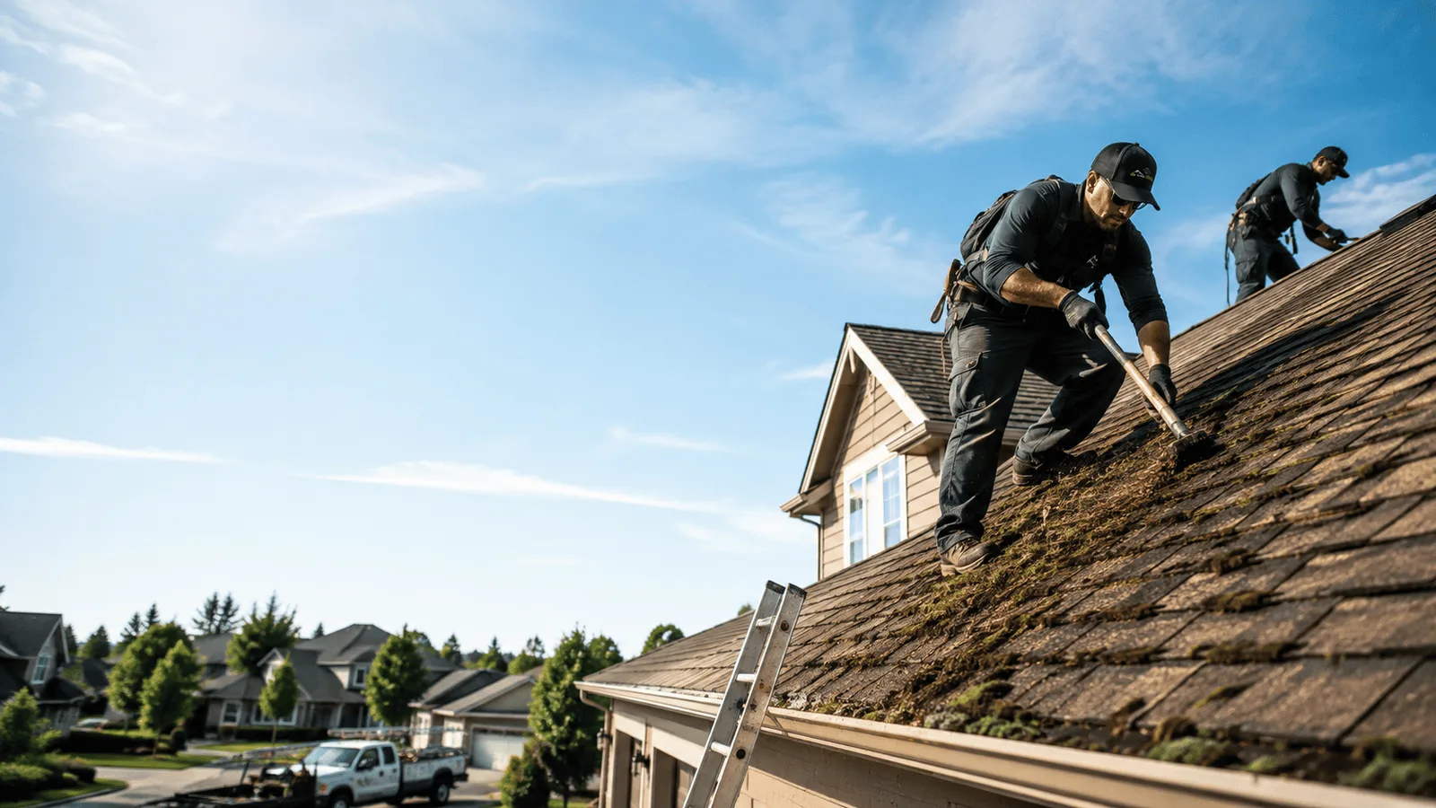 Roof Moss Removal in Middle River, MN near me
